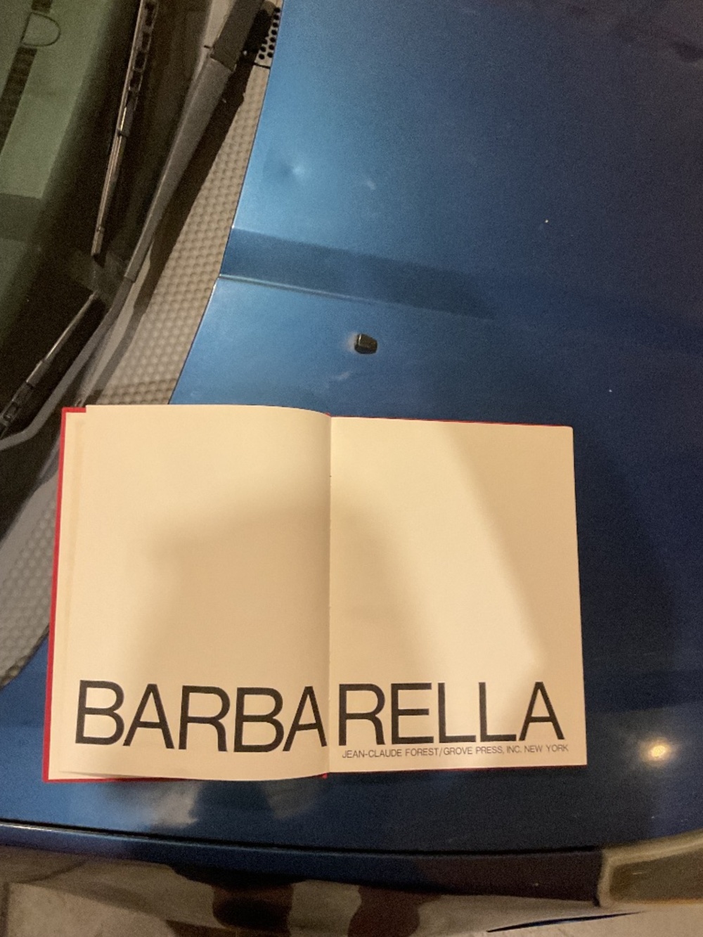 Barbarella retro comic book